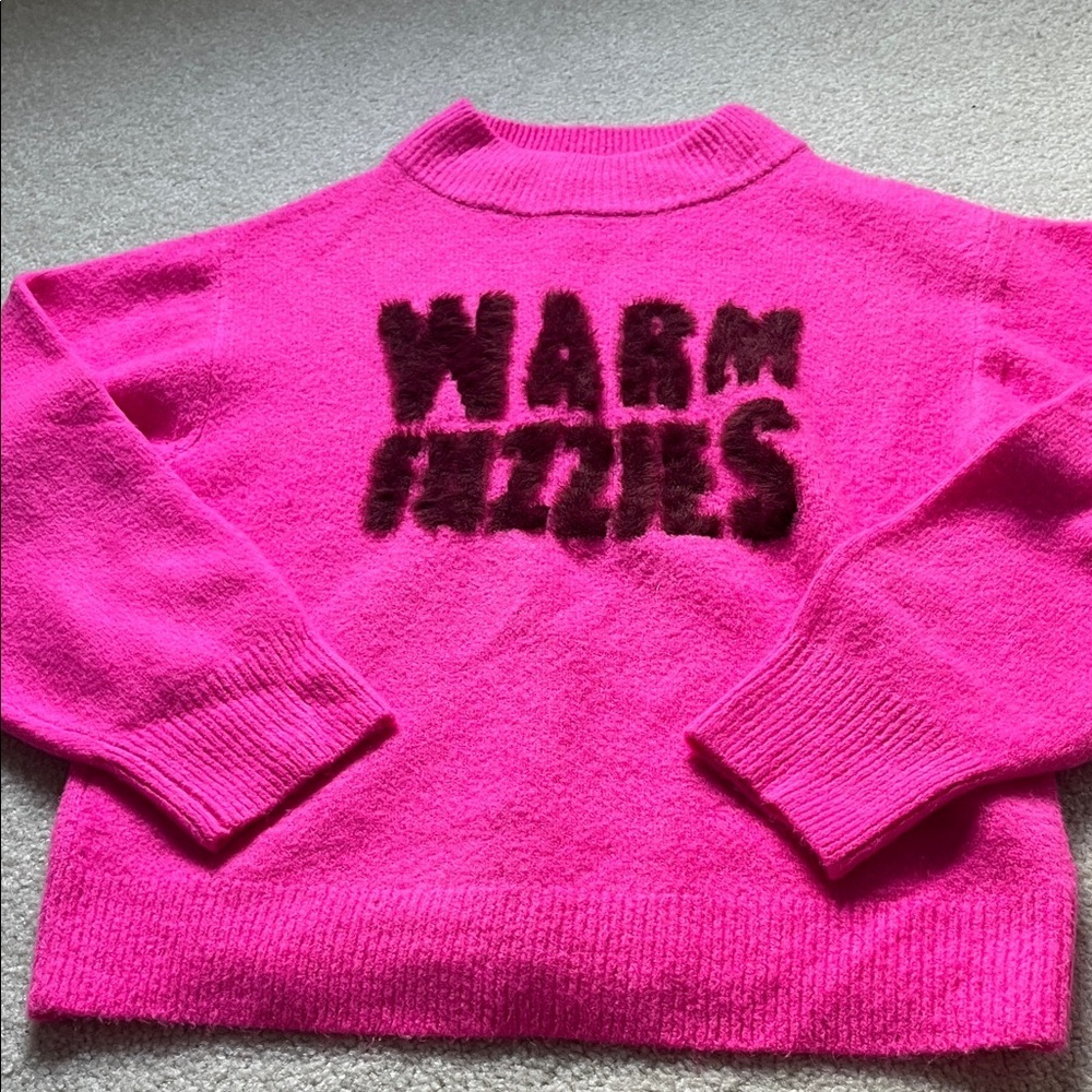 Warm fuzzies sweater